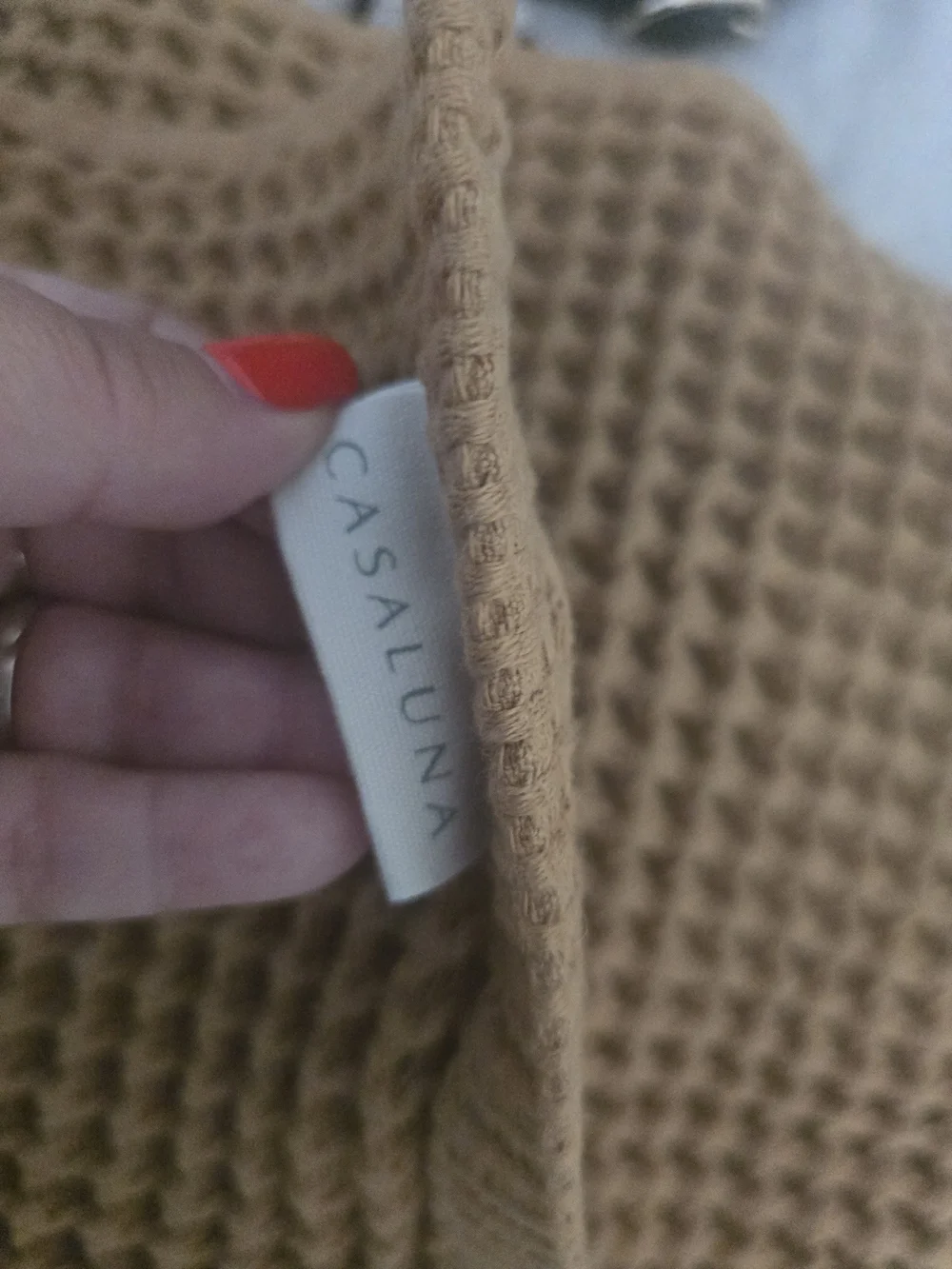 Casaluna waffle weave